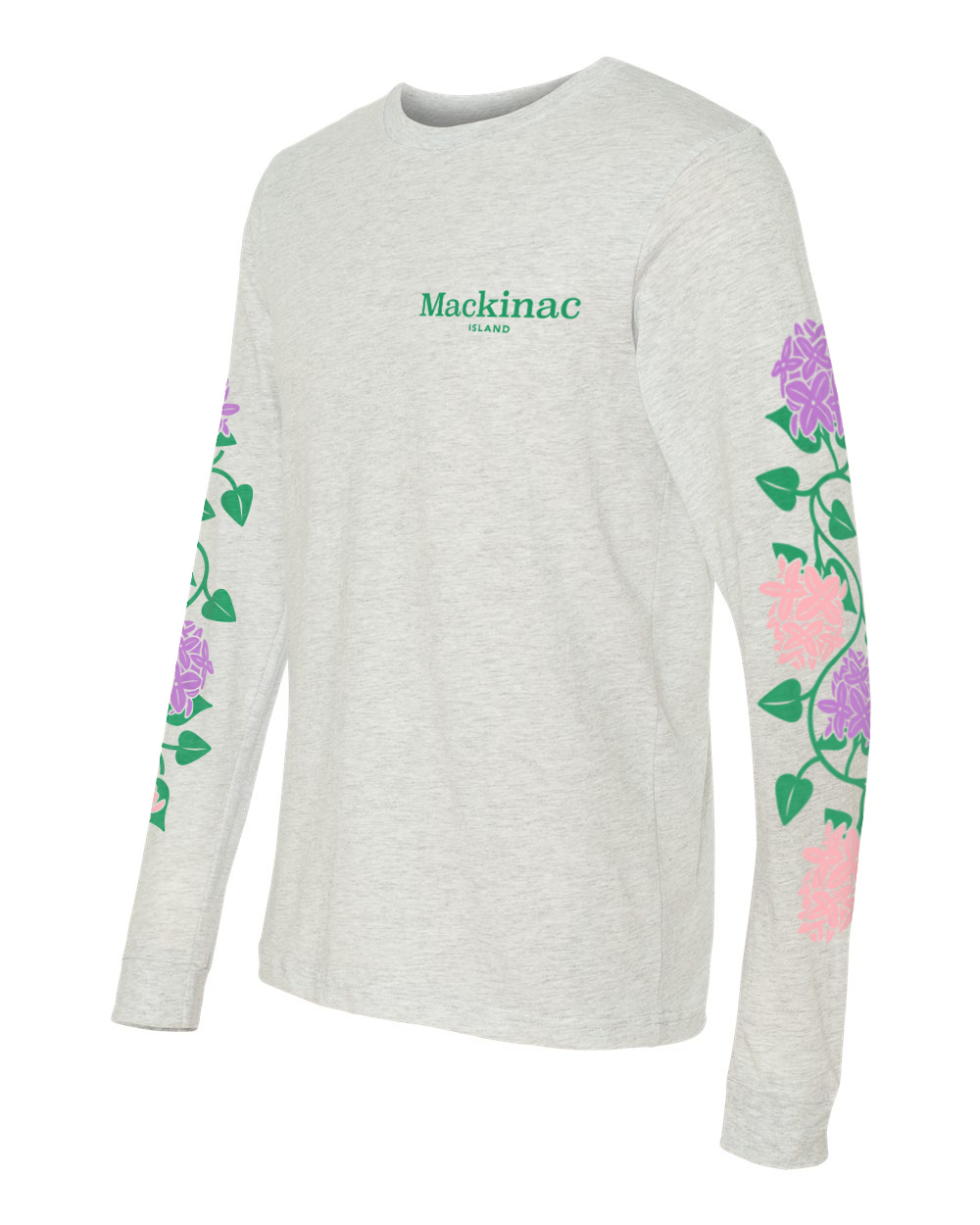 Lilac Sleeve\' T-Shirt – Mackinac Threads Long Sleeve of